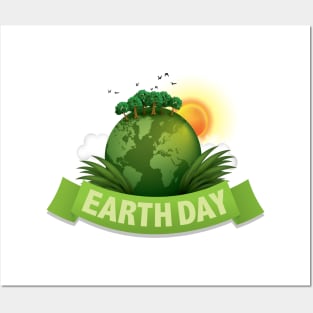 Earth day Posters and Art